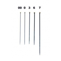B - Black Continental Pins