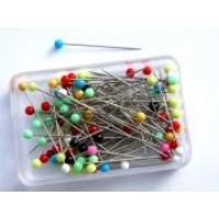 E - Plastic/Glass headed Pins